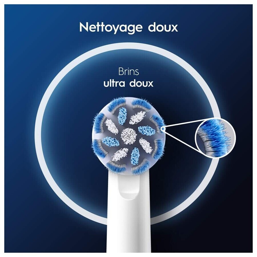 Oral-B Sensitive Clean Brossettes pour Brosse à dents électrique x8 Oral-B Sensitive Clean Brossettes pour Brosse à dents électrique x8