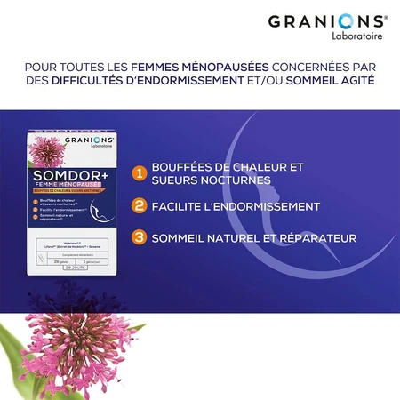 Granions Somdor+ Women's Menopause 28 Gelules