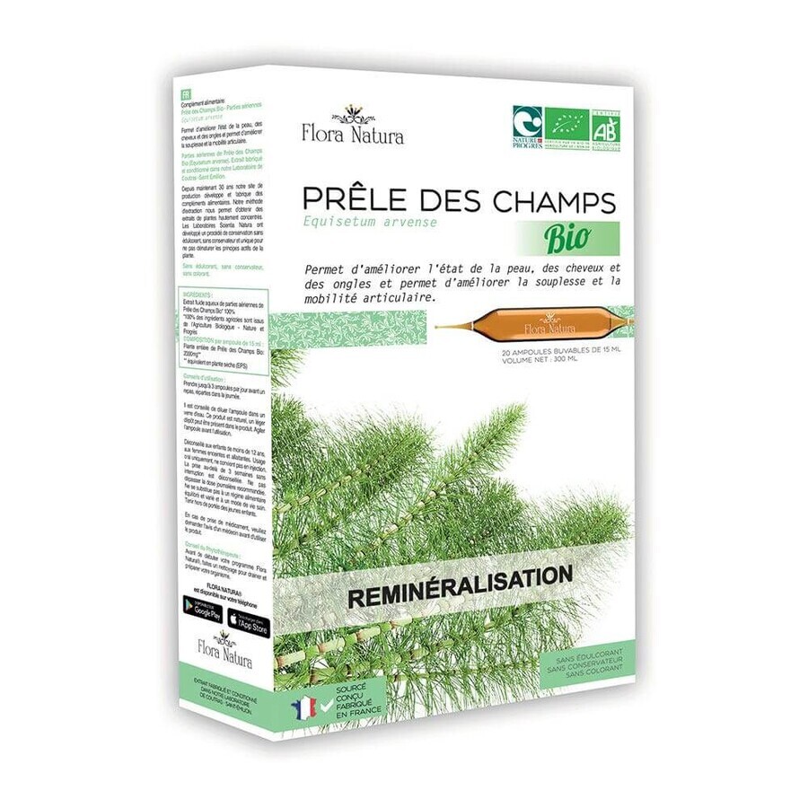 Flora Natura Bio Equisetum Remineraliserend 20 flesjes