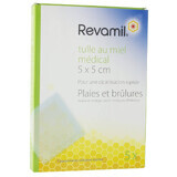 Revamil Honey Tulle Medical 5x5cm 5 Dressings 40g