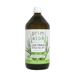 Prim Aloe Zumo Fresco de Aloe Vera Ecológico 99,71% Prim'aloe Label Caae 1l