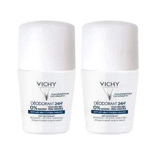 Vichy Deodorant 24h Dry Touch Sensitive Skin Roll-on 2x50ml