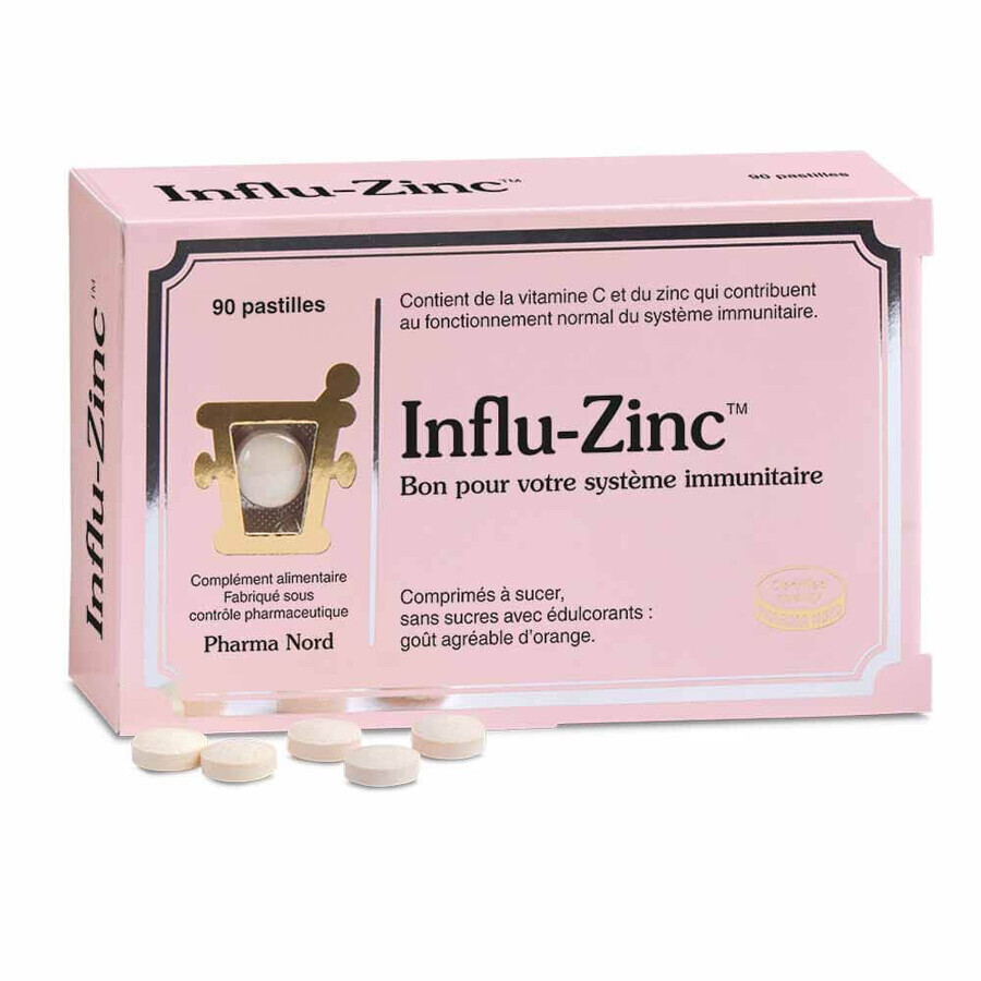 Pharma Nord Influ-zinc 90 pastilles à sucer