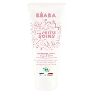 Beaba Crema hidratante facial y corporal para niños aceite de almendras dulces bio 100 ml