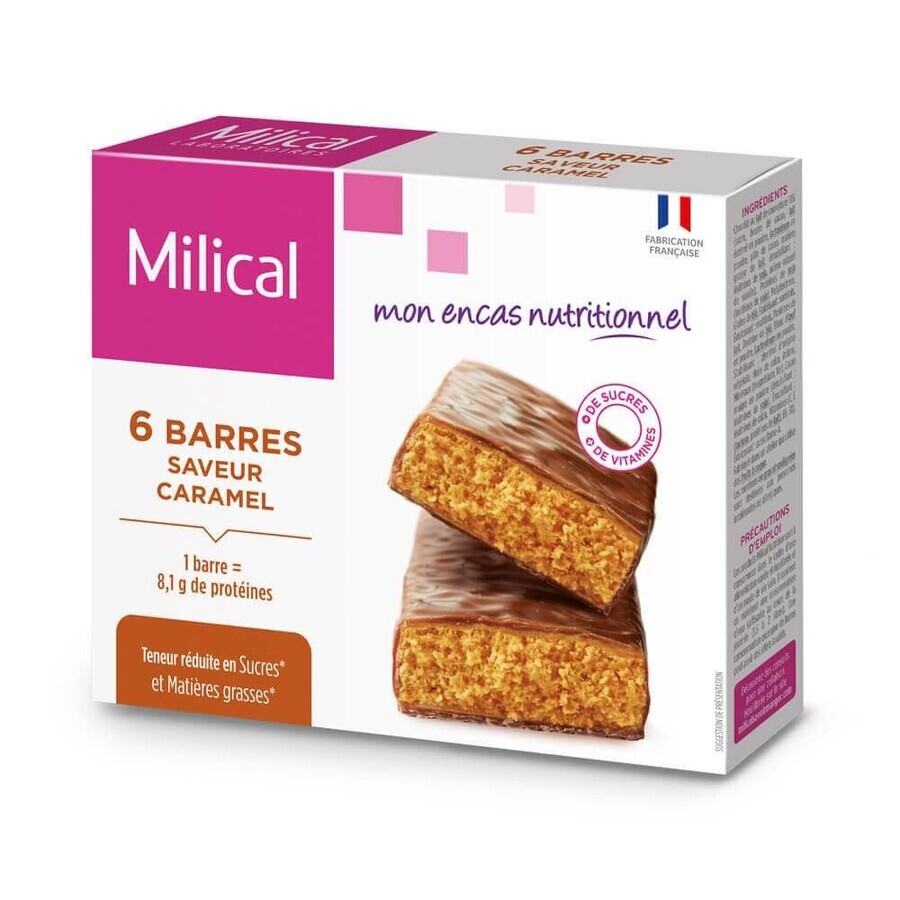 Milical Proteine Barrette dimagranti iperproteiche X6