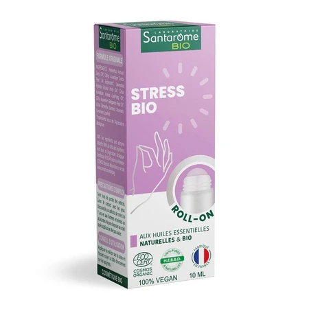 Santarome Roll-On Stress Bio Con Aceites Esenciales 10ml