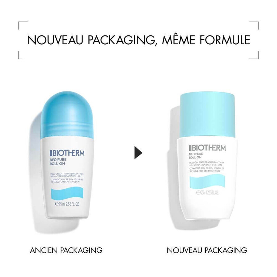 Biotherm Deo Pure Roll-on antitraspirante 75ml Biotherm Deo Pure Roll-on antitraspirante 75ml