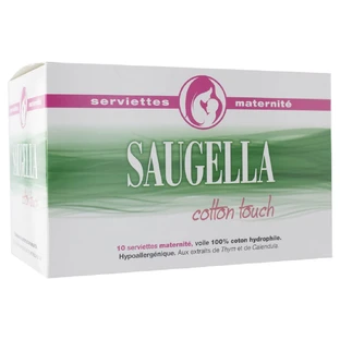 Almohadillas Saugella CottonTouch x10
