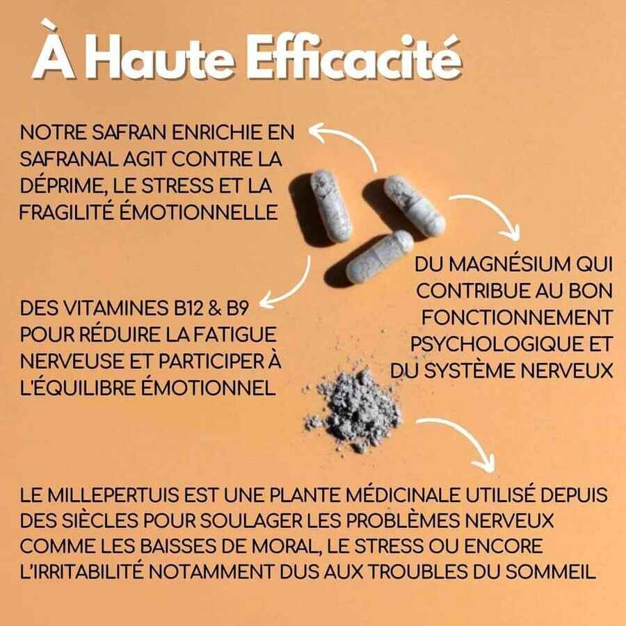 Kotor Pharma Azafrán Hierba de San Juan Equilibrio Emocional 60 cápsulas