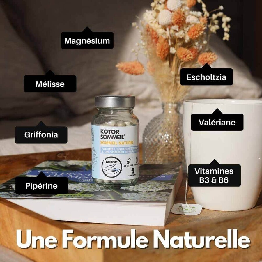 Kotor Pharma Natürlicher Schlaf 60 Kapseln