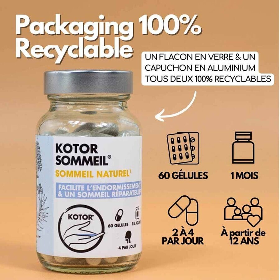 Kotor Pharma Natürlicher Schlaf 60 Kapseln