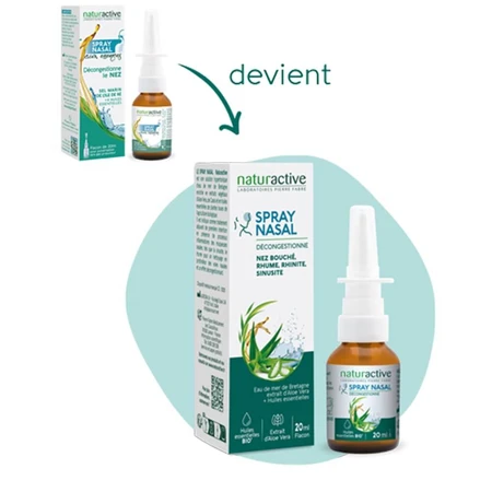 Naturactive Spray Nasal Aux Essences Décongestionne 20ml