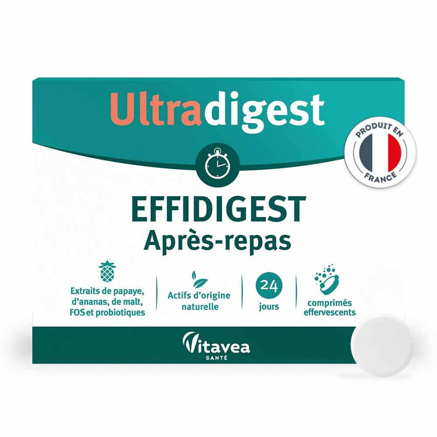 Vitavea Santé Effidigest After Meal 24 effervescent tablets