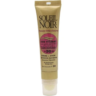Soleil Noir N°57 Comb Soin Vitamins Spf50 Et Stick Ip 30 Alta Protección 20 ml