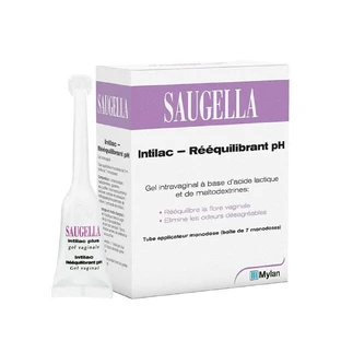 Saugella Intilac Gel intravaginal pH equilibrado 7 Monodosis