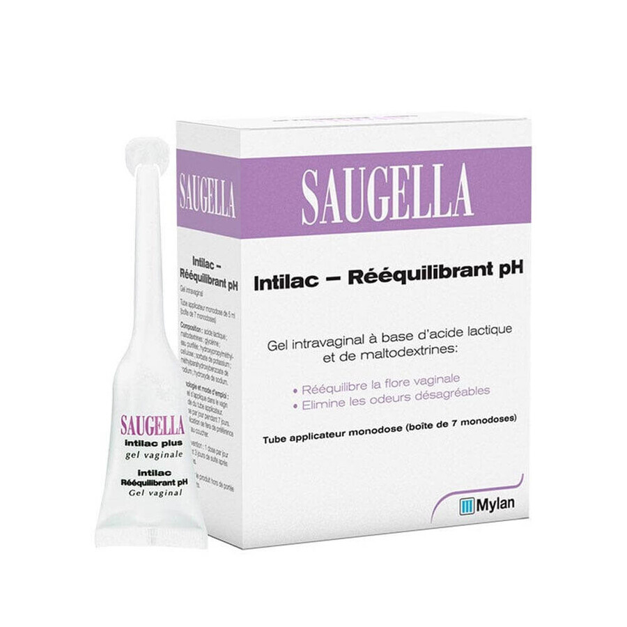 Buy Saugella Intilac Intravaginal Gel pH Balance 7 Single dose Saugella Intilac Intravaginal Gel pH Balance 7 Single dose
