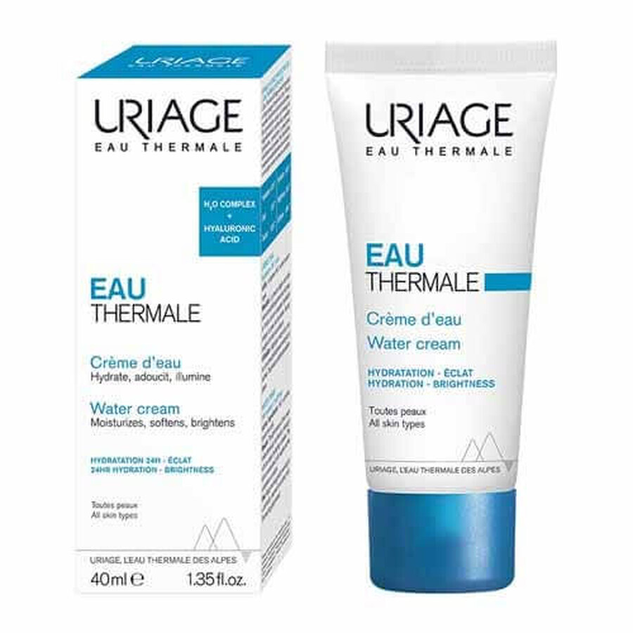 Uriage Thermaal Water Crème + Hyaluronzuur Alle huidtypes 40ml Uriage Thermaal Water Crème + Hyaluronzuur Alle huidtypes 40ml