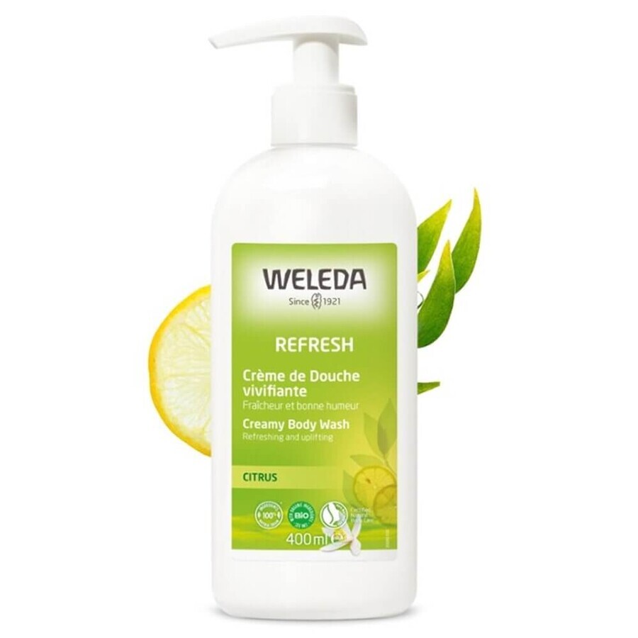 Acquista Weleda Crema doccia energizzante Limone Tutti i tipi di pelle 400ml Weleda Crema doccia energizzante Limone Tutti i tipi di pelle 400ml
