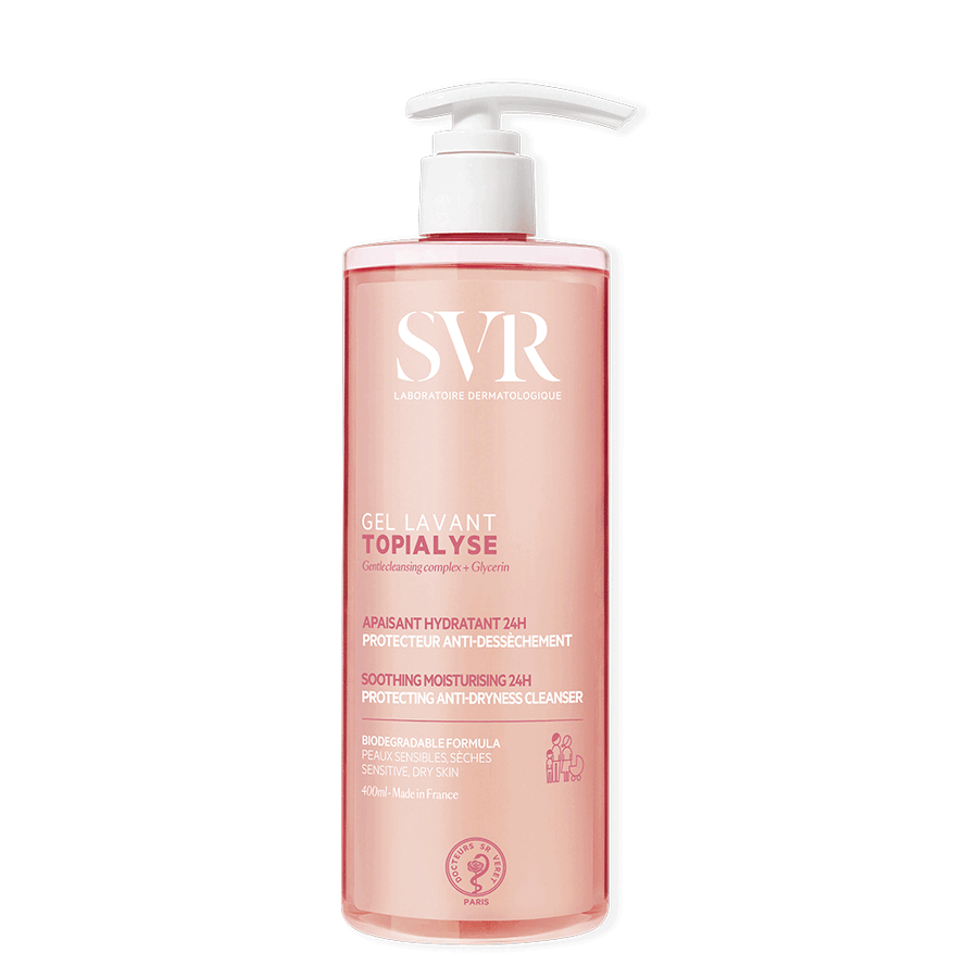 Buy Svr Topialyse Cleansing Gel Dry and Sensitive Skin 400ml Svr Topialyse Cleansing Gel Dry and Sensitive Skin 400ml