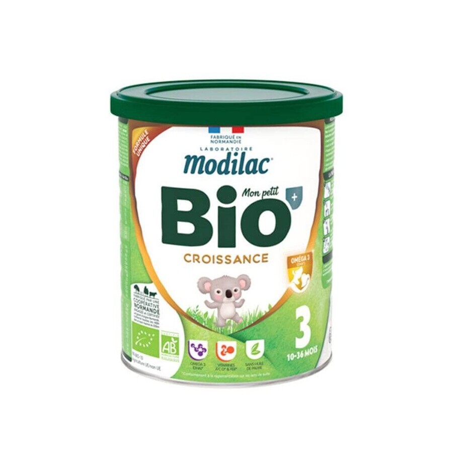 Modilac Crescita Mon Petit Bio 3 10-36 meses 800g