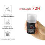 Vichy Deodorant Antiperspirant Efficacy 72h Sweat Control Roll-on 2x50ml