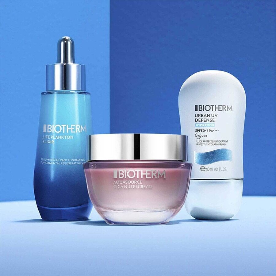 Biotherm Aquasource Cica Nutri Crème Asian centella moisturizing cream Dry skin 50ml Biotherm Aquasource Cica Nutri Crème Asian centella moisturizing cream Dry skin 50ml