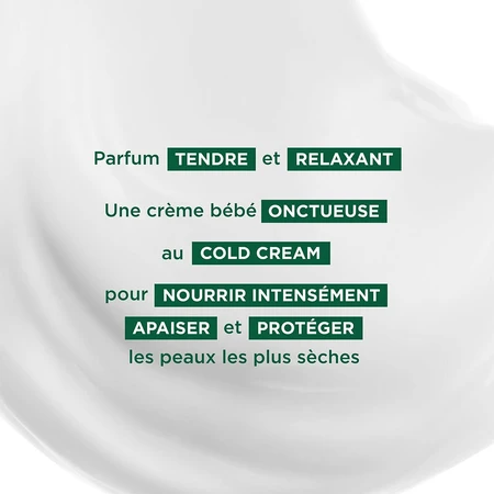 Klorane Recién Nacido Cold Cream nutritivo para pieles secas y muy secas 125ml