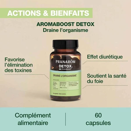 Pranarôm Aromaboost Detox 60 Caspole