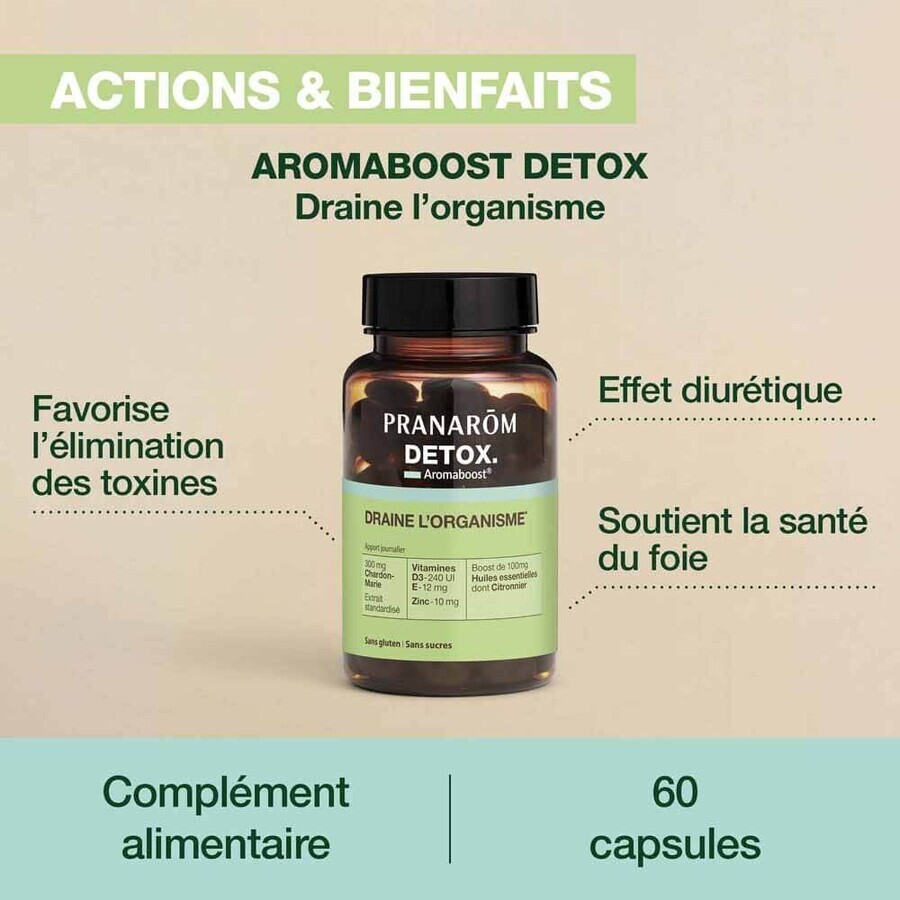 Pranarôm Aromaboost Detox 60 Caspole
