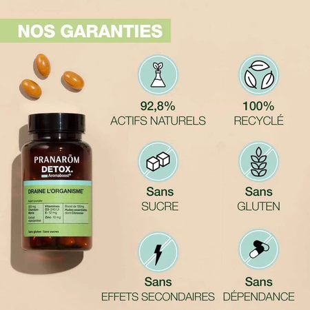 Pranarôm Aromaboost Detox 60 Caspole