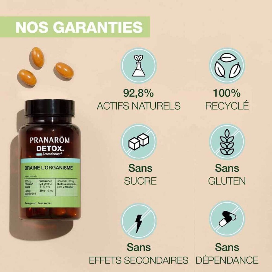 Pranarôm Aromaboost Detox 60 Caspole