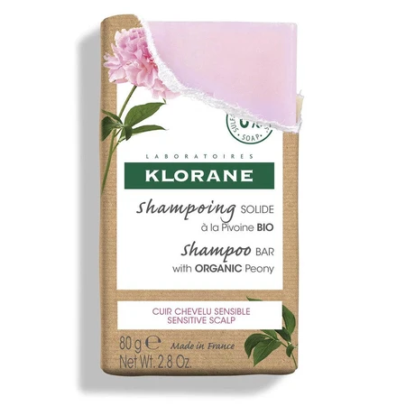 Klorane Peony Organic Solid Shampoo 80g