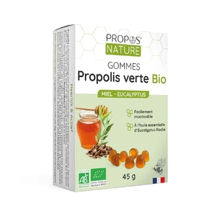 Propos'Nature Gomme De Propolis Miel Et Eucalyptus Bio 45g