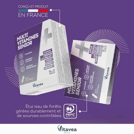 Vitavea Santé Multivitamines Senior x 30 Gélules