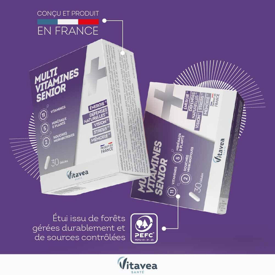 Vitavea Santé Multivitamine Senior x 30 capsule