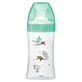 Dodie Flow 3 0 - 6 Months Green Birds 270 ml Anti-Colic Glass Bottle