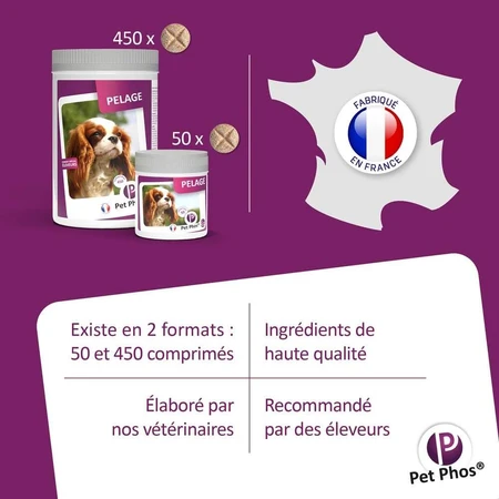 Pet Phos Coat Dog, 50 Tabletten