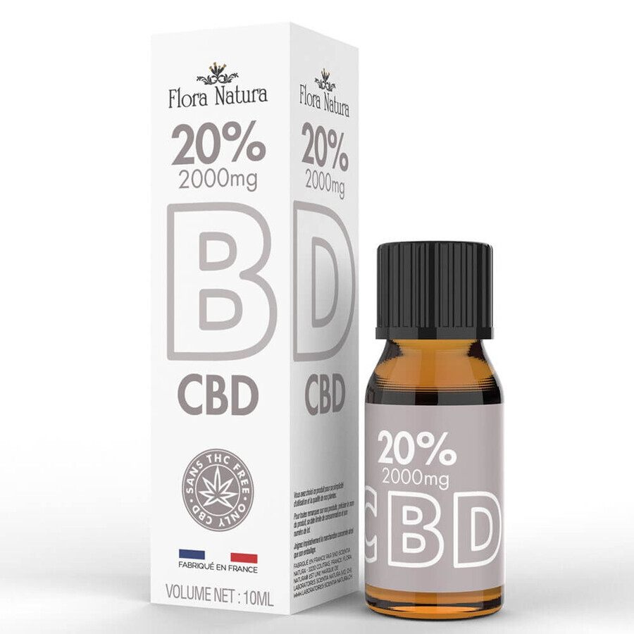 Flora Natura Aceite de CBD 20% 10ml