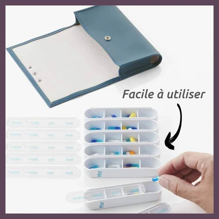 Pilbox Liberty Wochentablettenspender