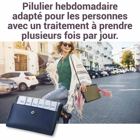 Pilbox Liberty Wochentablettenspender