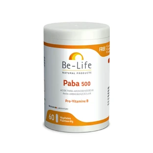 Be-Life Paba 500 Pro-vitamine B 60 capsules