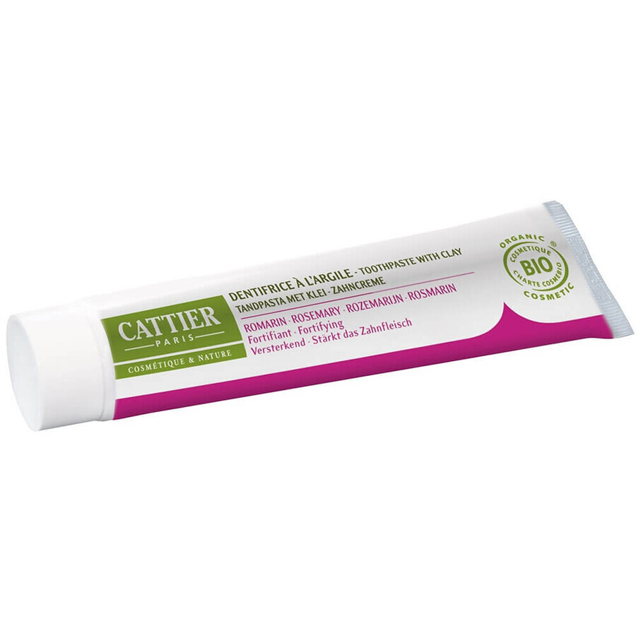 Buy Cattier Toothpaste Remineralizing Clay and Rosemary Organic 75ml Cattier Toothpaste Remineralizing Clay and Rosemary Organic 75ml
