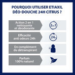 Etiaxil 24h Shower Gel with Lemon for Excessive Sweating Sensitive Skin 200 ml