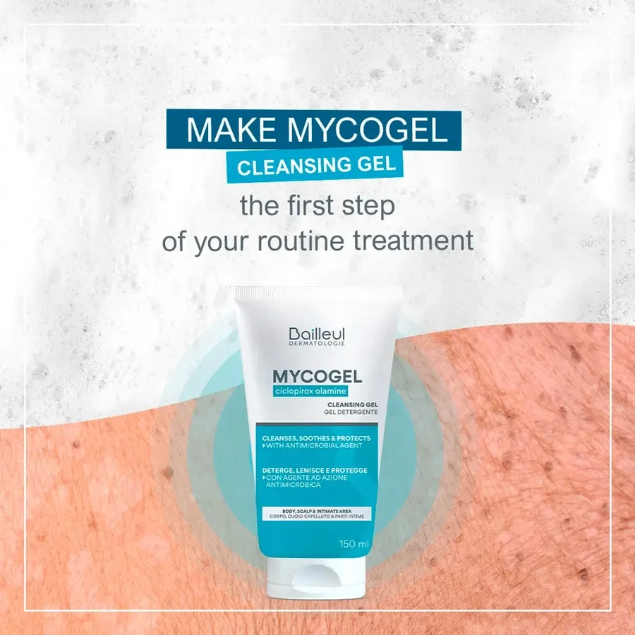 Bailleul Mycogel Schuimende Reinigingsgel Gevoelige Huid 150ml