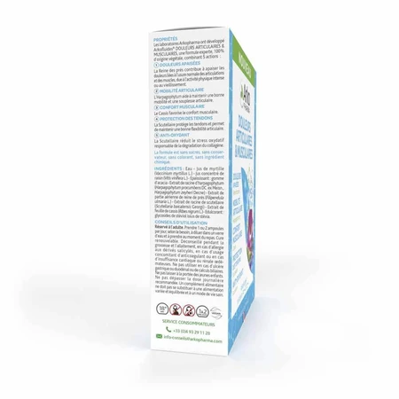 Arkopharma Arkofluids Joint and Muscle Pain 20 Ampules