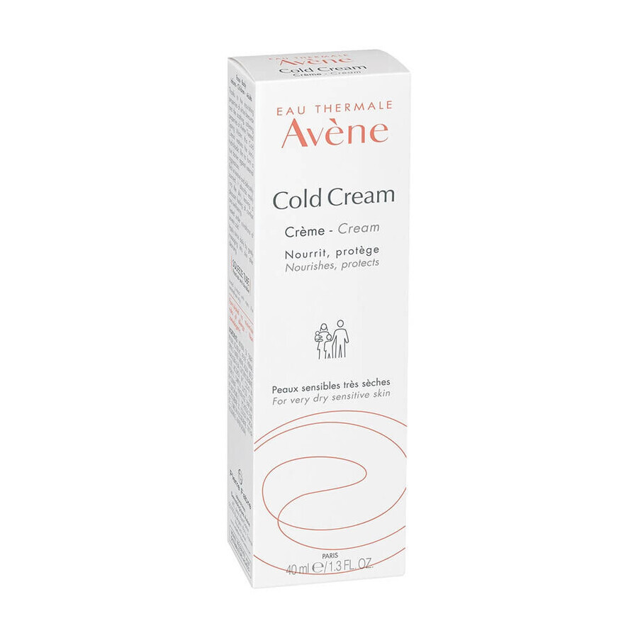 Avène Cold Cream Crema nutriente per pelle sensibile e molto secca 40ml Avène Cold Cream Crema nutriente per pelle sensibile e molto secca 40ml