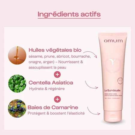 Omum La Surdouée anti-stretch mark crème 150 ml