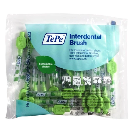 TePe Cepillos interdentales ecológicos originales 0,8 mm verde x20