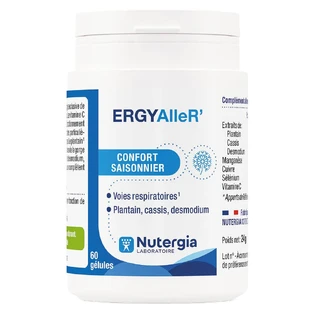 Nutergia El confort estacional de ErgyAllerR 60 cápsulas