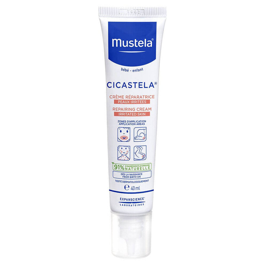 Boutique Mustela Cicastela Creme Reparatrice Peaux Irritees 40ml Mustela Cicastela Creme Reparatrice Peaux Irritees 40ml